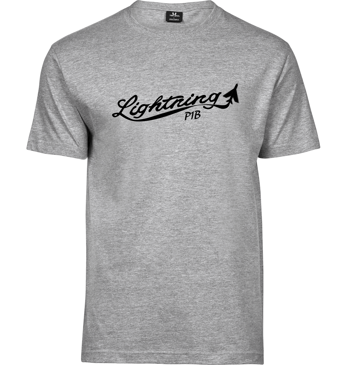 Heather Grey Printed T-shirt Front