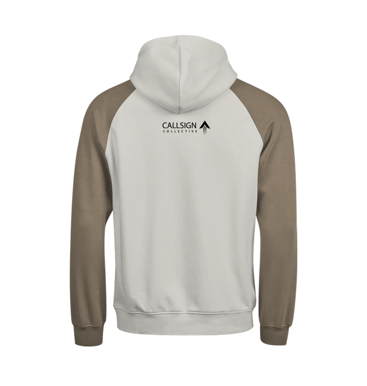Cement/Clay Printed Hoody Back