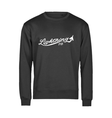 Black Printed Sweater Front