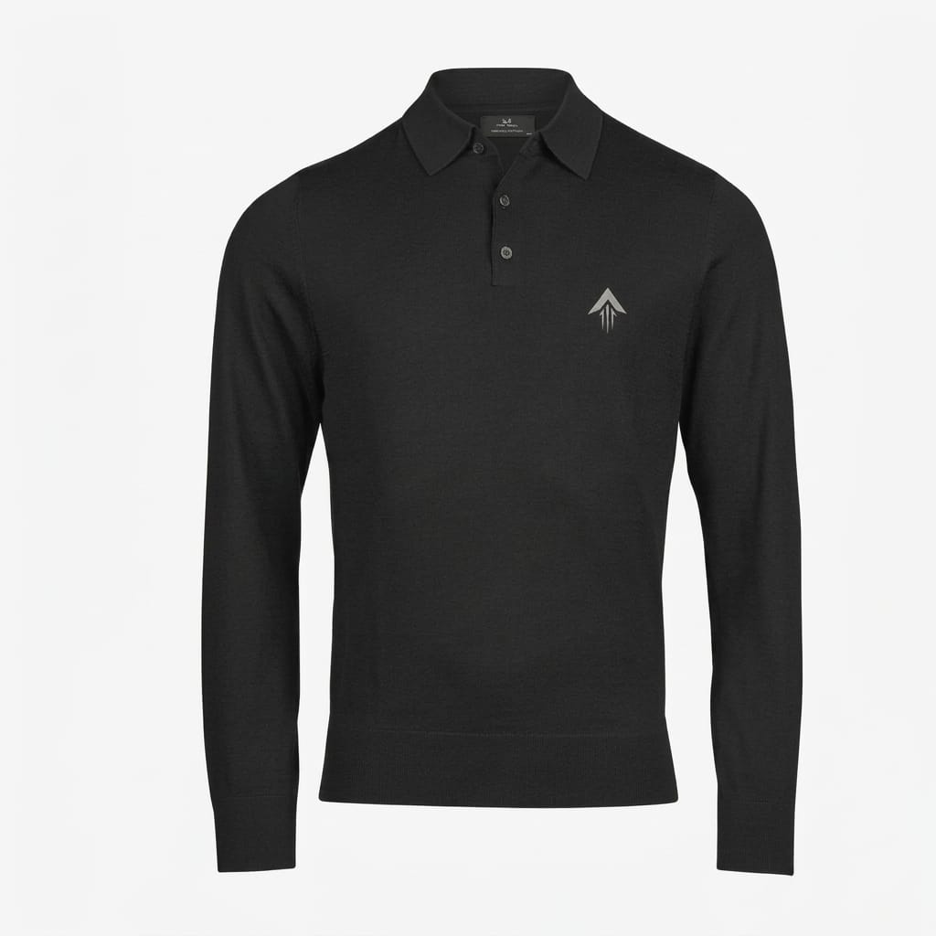 Callsign Core — Polo Knit (Long Sleeve)